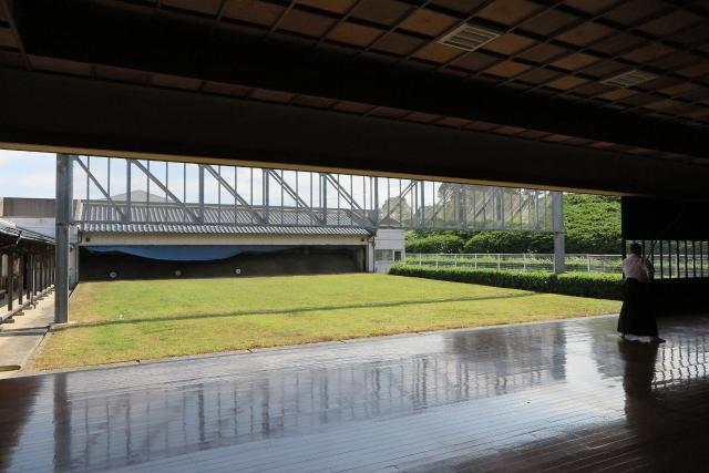 写真:田川市弓道場