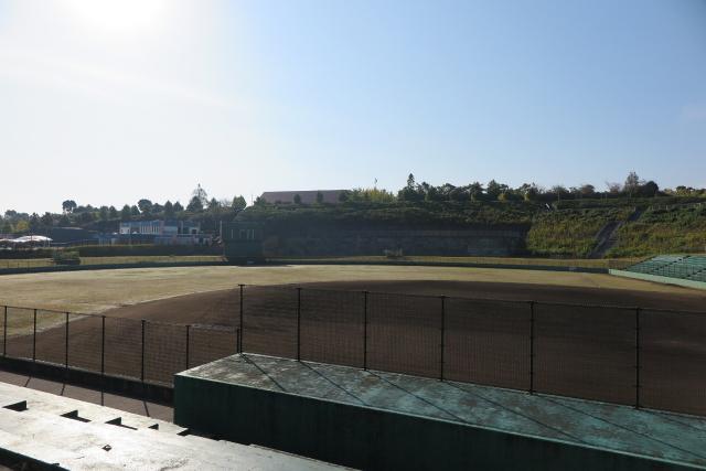 写真:田川市市民球場