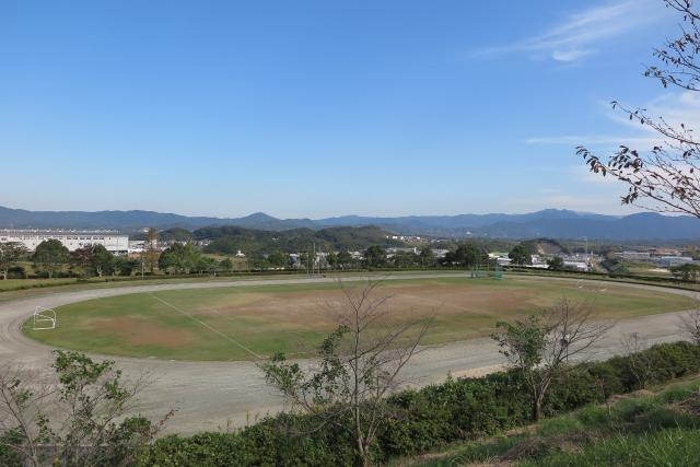 写真:田川市こがねヶ丘陸上競技場