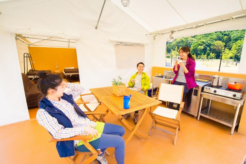 モンベル五ケ山ベースキャンプ