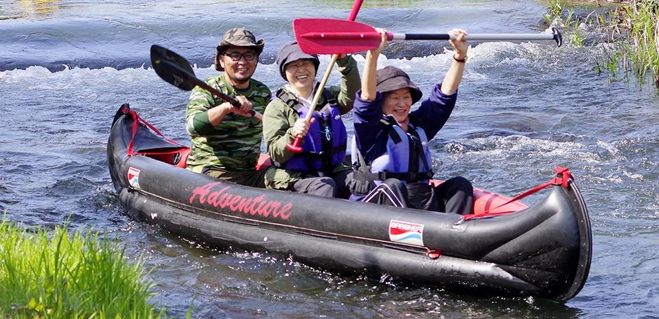 FARM THEATRE 山北 小路キャンプ場 きふね　カヌー体験