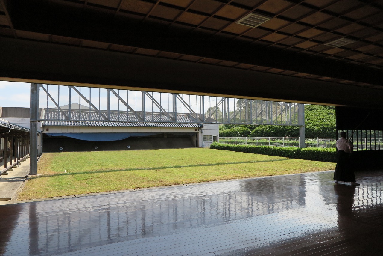 写真:田川市弓道場