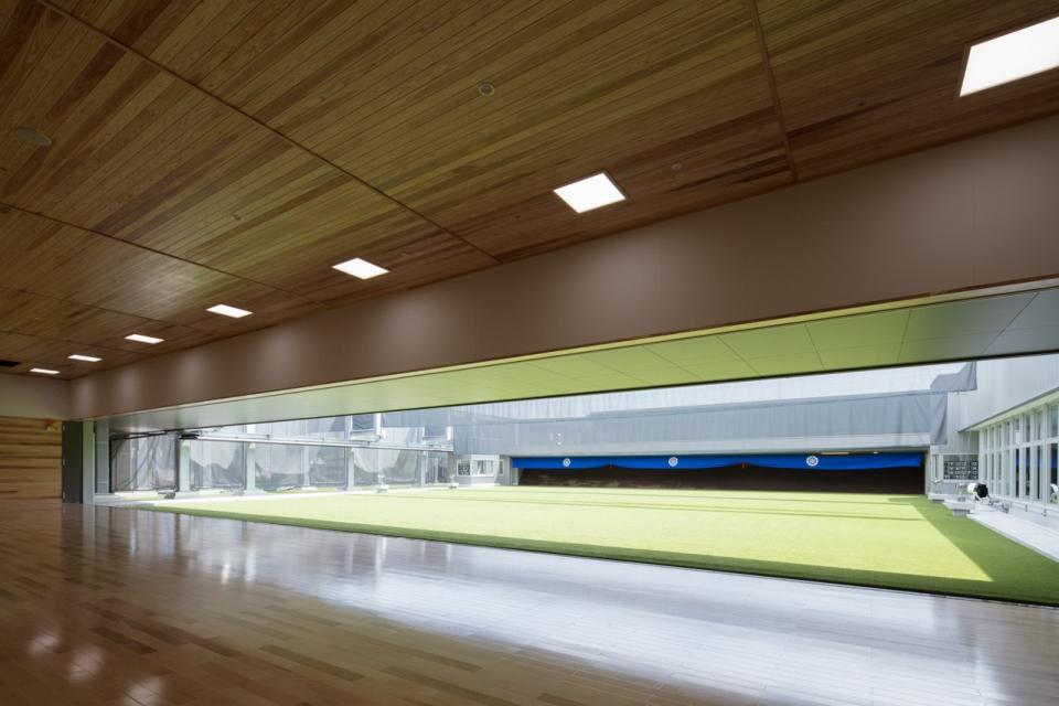 久留米総合スポーツセンター弓道場（近的）