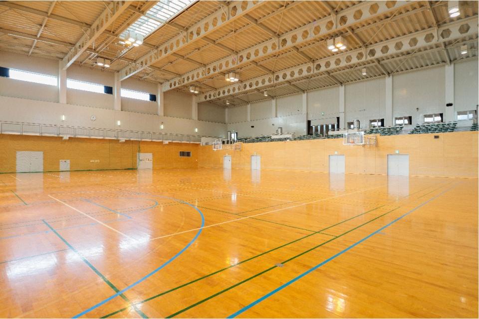 古賀市健康文化施設クロスパルこがメインアリーナ