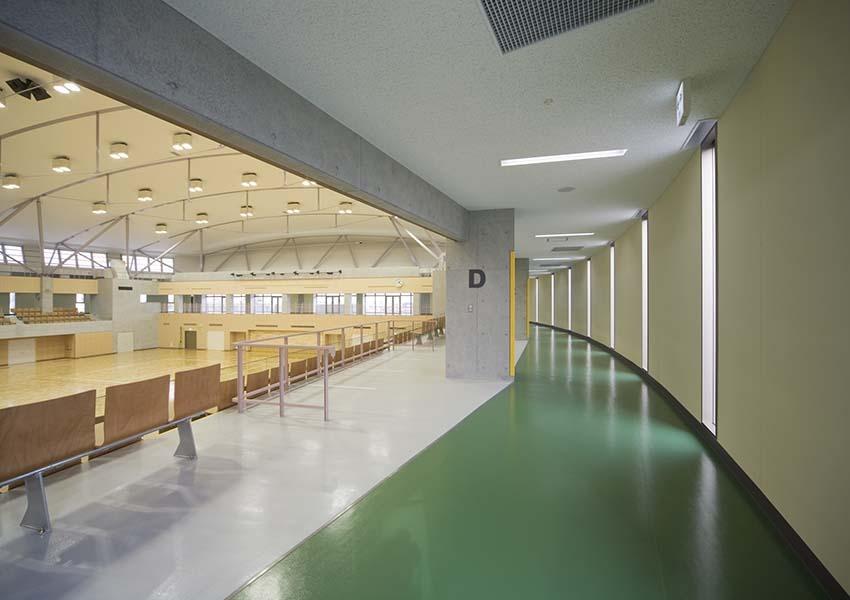 みづま総合体育館ランニングコース