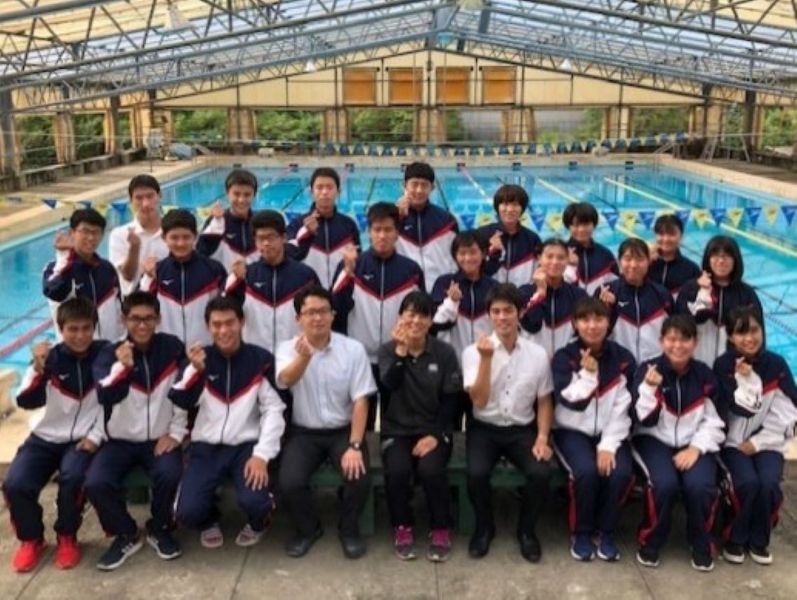写真:福岡県立三潴高等学校水泳部