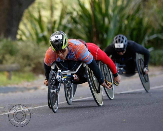 渡辺勝シドニーマラソン車いす