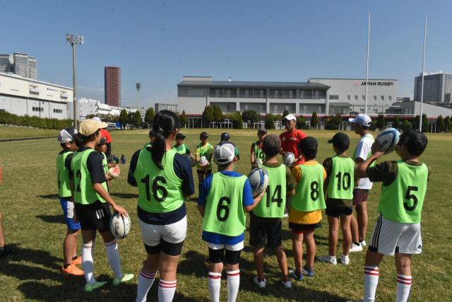 コーチングの様子