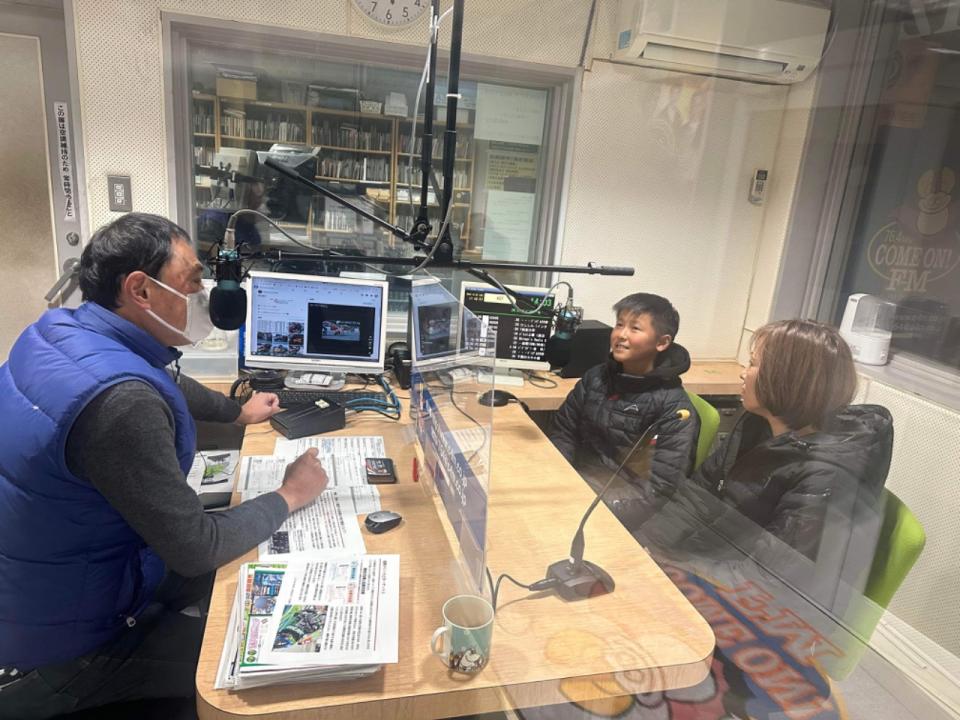 少し緊張しました